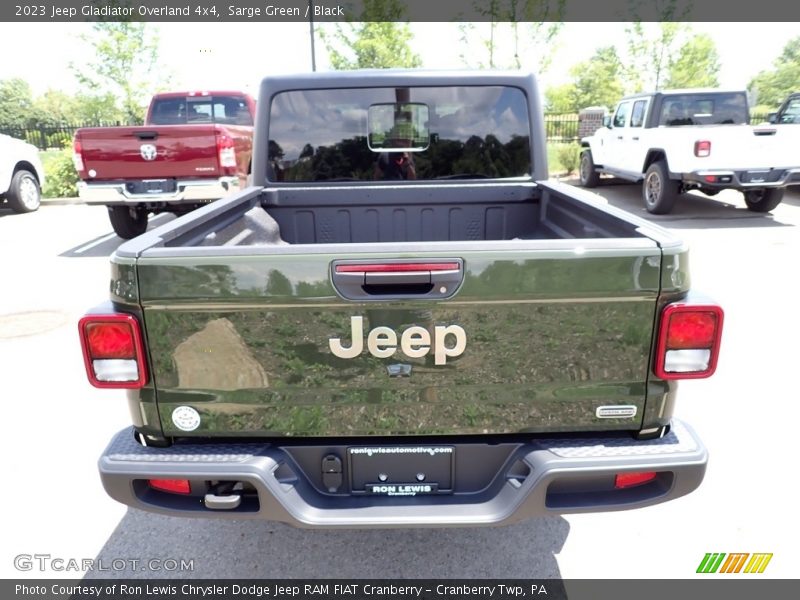 Sarge Green / Black 2023 Jeep Gladiator Overland 4x4
