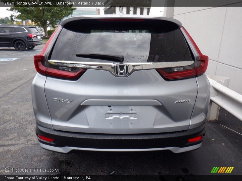 Lunar Silver Metallic / Black 2020 Honda CR-V EX AWD