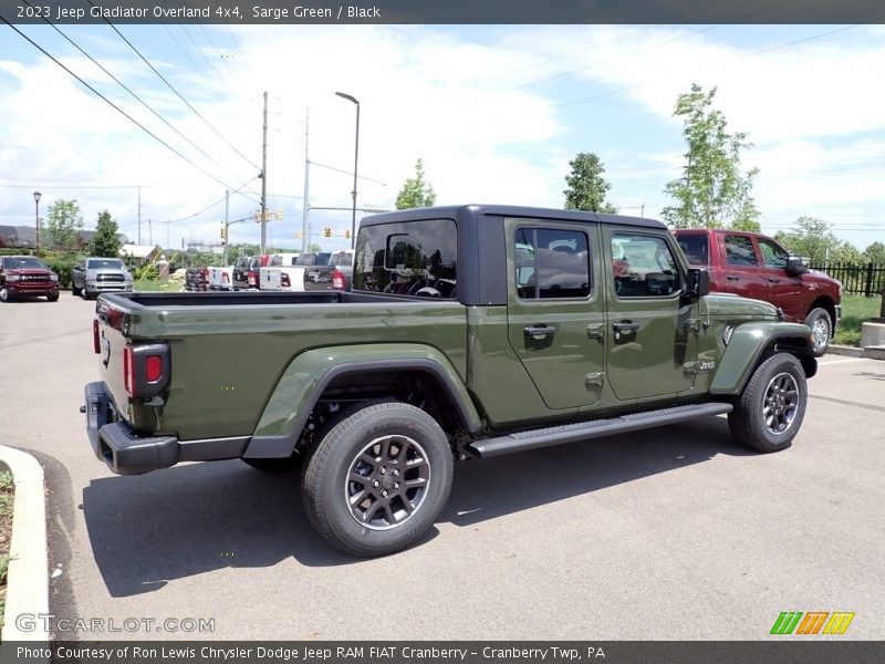 Sarge Green / Black 2023 Jeep Gladiator Overland 4x4