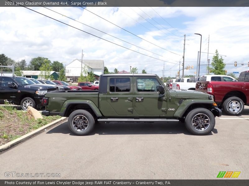 Sarge Green / Black 2023 Jeep Gladiator Overland 4x4