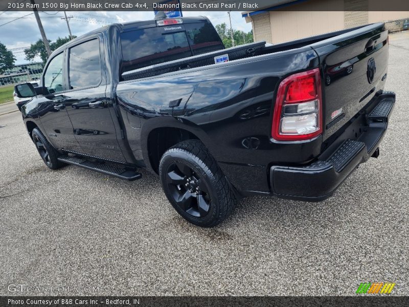 Diamond Black Crystal Pearl / Black 2019 Ram 1500 Big Horn Black Crew Cab 4x4