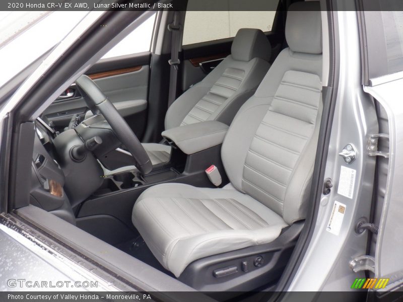 Lunar Silver Metallic / Black 2020 Honda CR-V EX AWD
