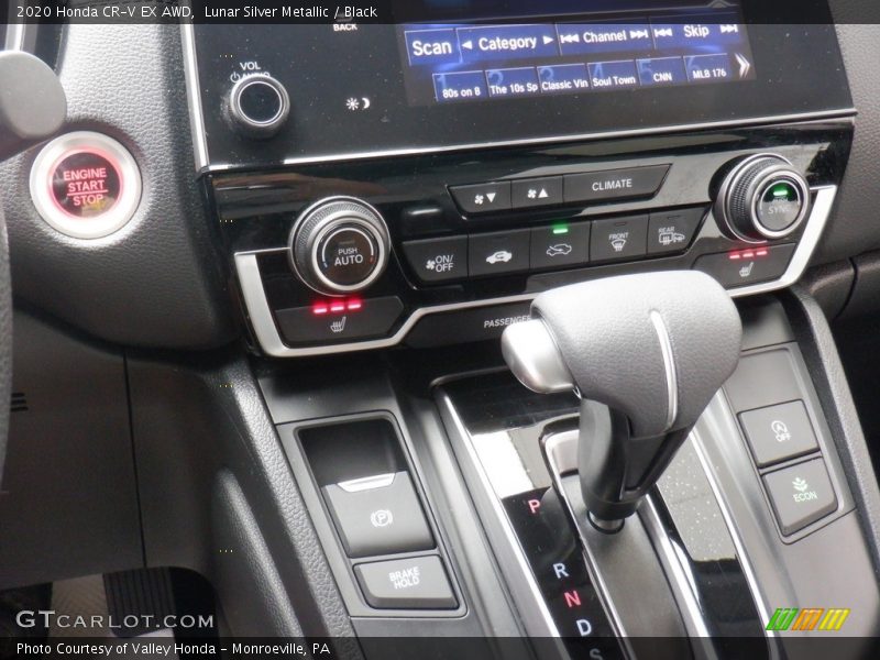 Lunar Silver Metallic / Black 2020 Honda CR-V EX AWD