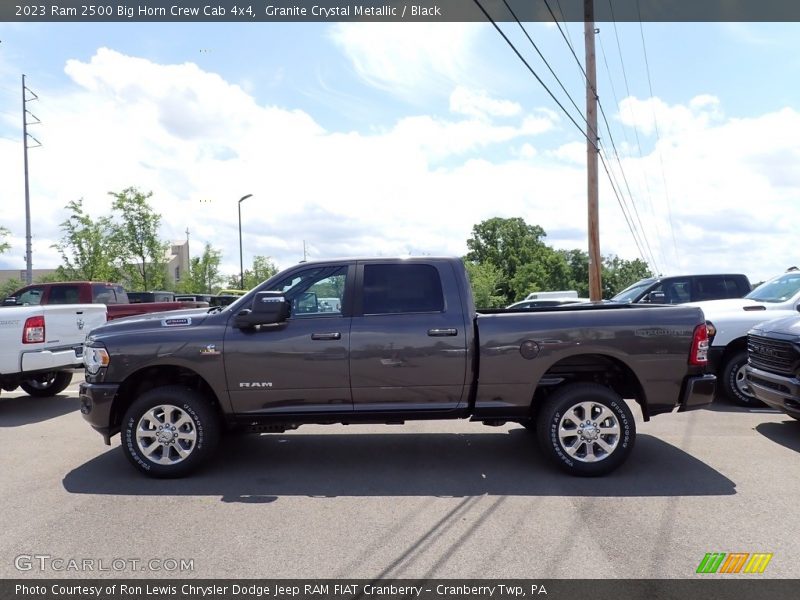 Granite Crystal Metallic / Black 2023 Ram 2500 Big Horn Crew Cab 4x4