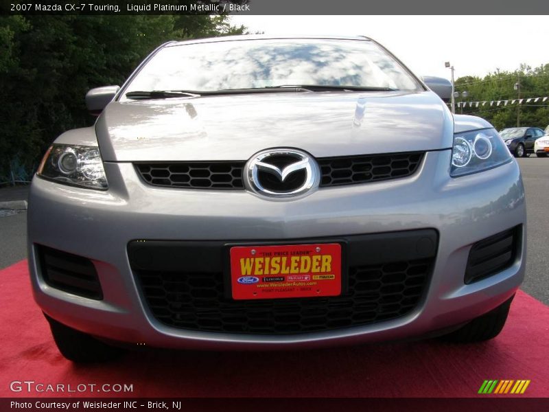 Liquid Platinum Metallic / Black 2007 Mazda CX-7 Touring