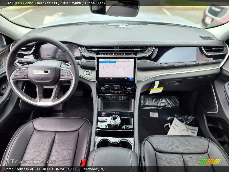 Dashboard of 2023 Grand Cherokee 4XE