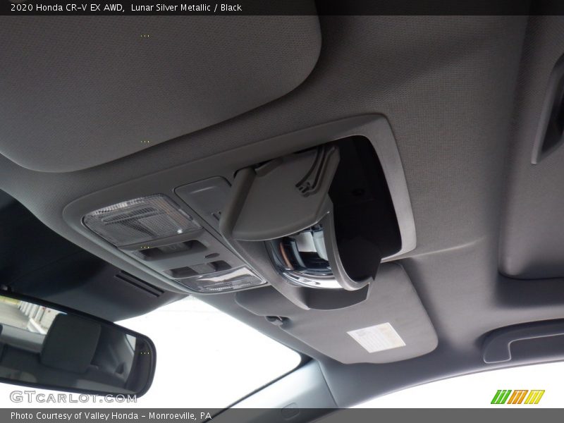 Lunar Silver Metallic / Black 2020 Honda CR-V EX AWD