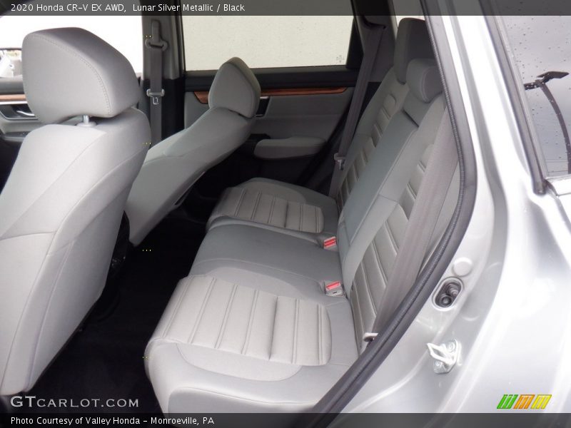 Lunar Silver Metallic / Black 2020 Honda CR-V EX AWD