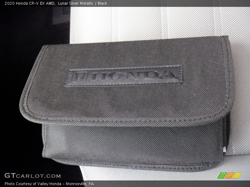 Lunar Silver Metallic / Black 2020 Honda CR-V EX AWD