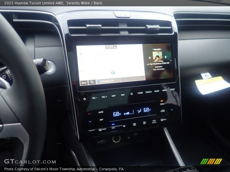 Serenity White / Black 2023 Hyundai Tucson Limited AWD