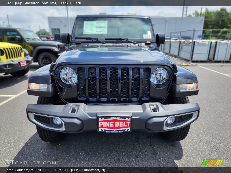 Black / Black 2023 Jeep Gladiator Sport 4x4