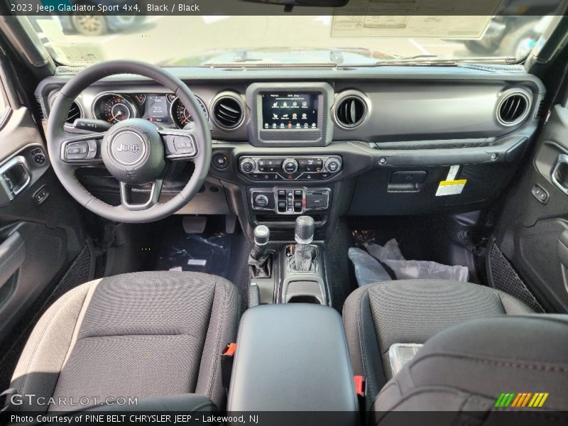 Black / Black 2023 Jeep Gladiator Sport 4x4