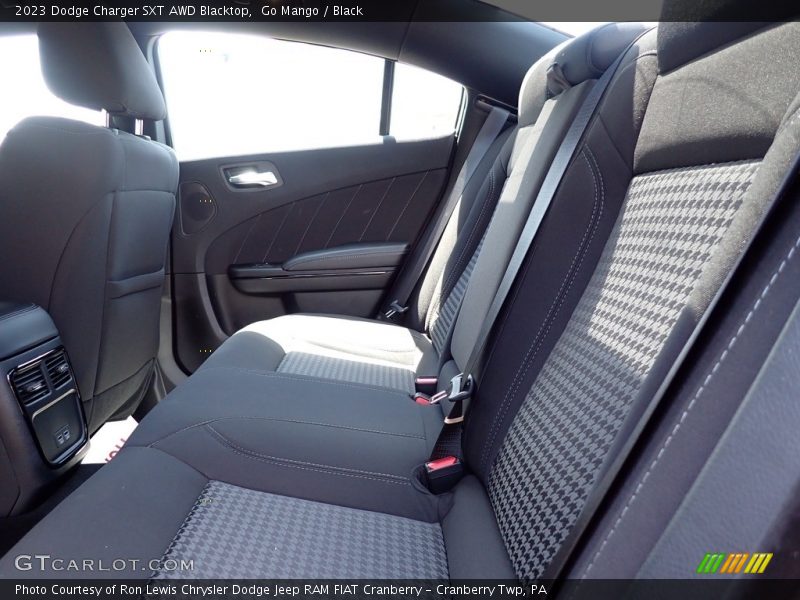 Go Mango / Black 2023 Dodge Charger SXT AWD Blacktop