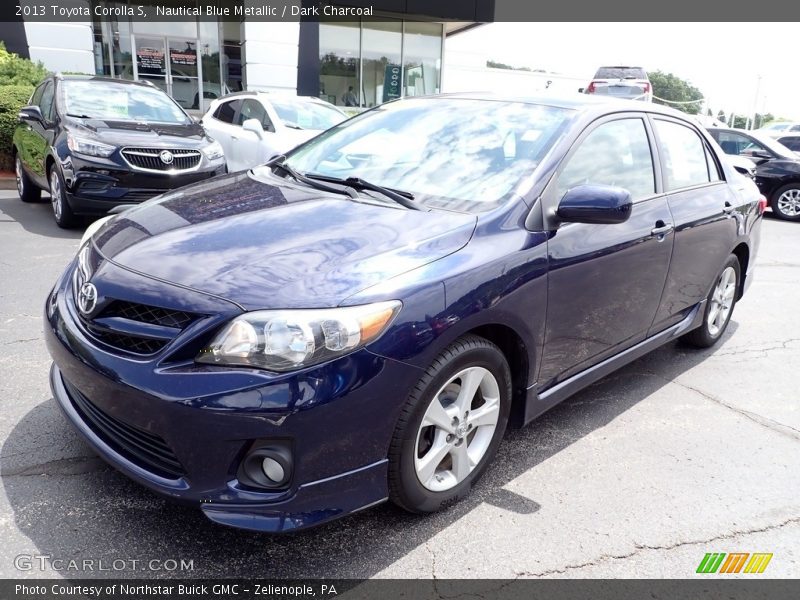 Nautical Blue Metallic / Dark Charcoal 2013 Toyota Corolla S
