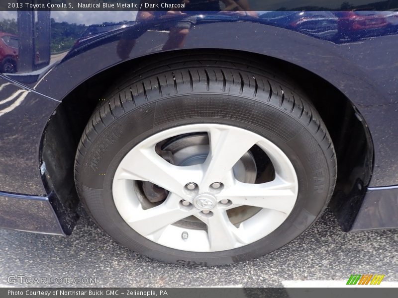 Nautical Blue Metallic / Dark Charcoal 2013 Toyota Corolla S