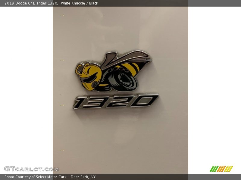White Knuckle / Black 2019 Dodge Challenger 1320