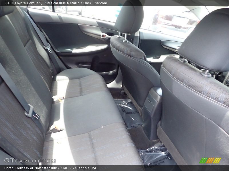 Nautical Blue Metallic / Dark Charcoal 2013 Toyota Corolla S