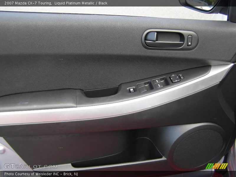 Liquid Platinum Metallic / Black 2007 Mazda CX-7 Touring