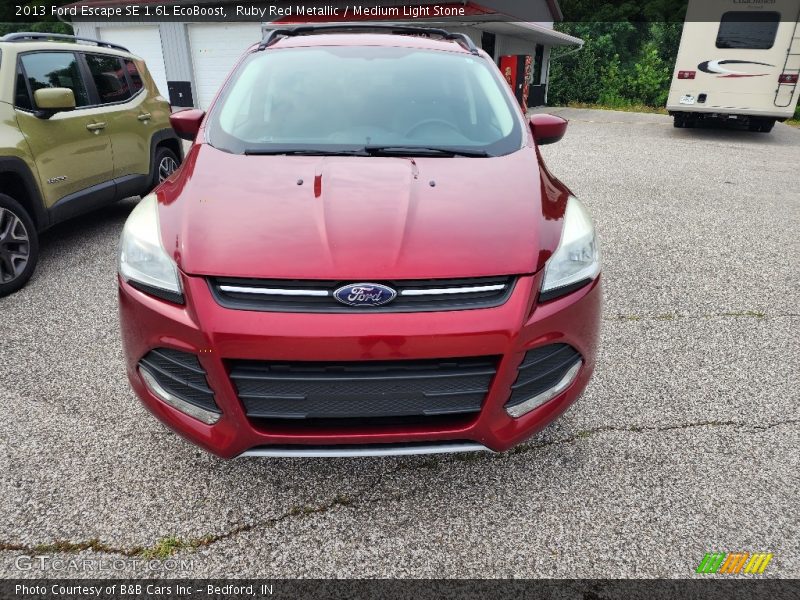 Ruby Red Metallic / Medium Light Stone 2013 Ford Escape SE 1.6L EcoBoost