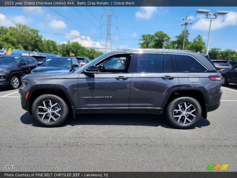 Baltic Gray Metallic / Global Black 2023 Jeep Grand Cherokee Limited 4x4