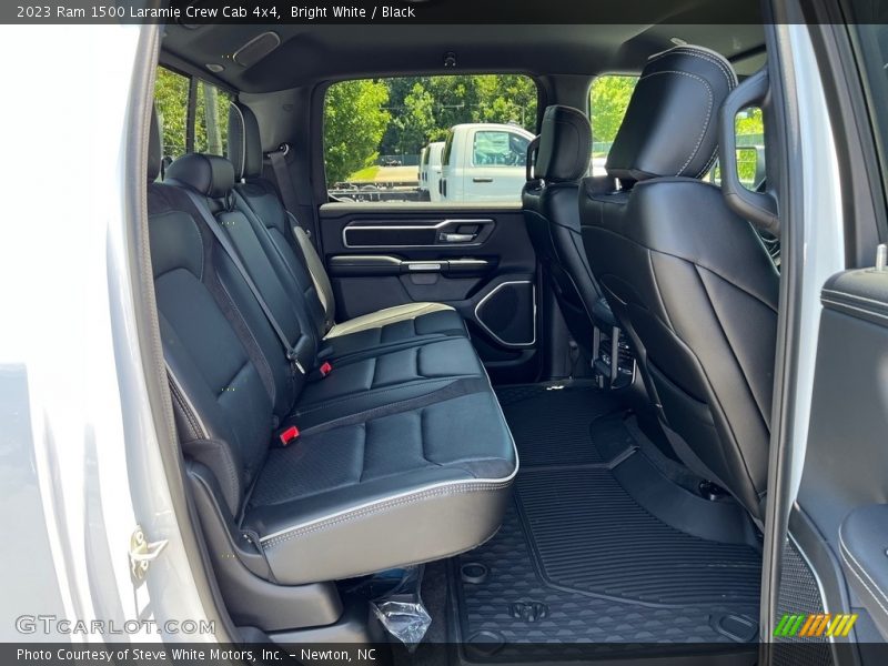 Rear Seat of 2023 1500 Laramie Crew Cab 4x4