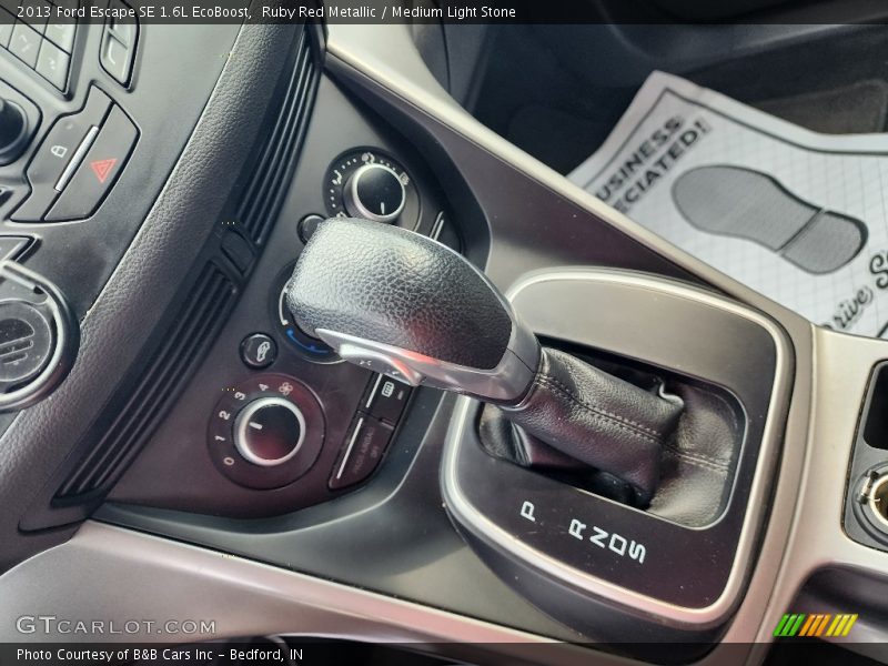 Ruby Red Metallic / Medium Light Stone 2013 Ford Escape SE 1.6L EcoBoost