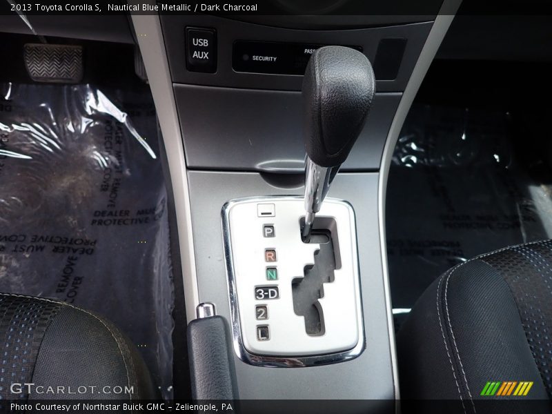 Nautical Blue Metallic / Dark Charcoal 2013 Toyota Corolla S