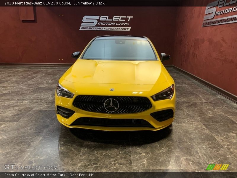 Sun Yellow / Black 2020 Mercedes-Benz CLA 250 Coupe