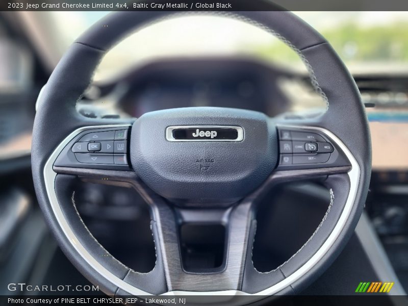 Baltic Gray Metallic / Global Black 2023 Jeep Grand Cherokee Limited 4x4
