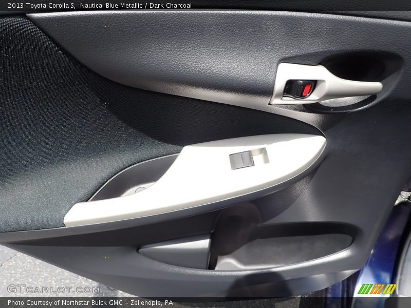 Nautical Blue Metallic / Dark Charcoal 2013 Toyota Corolla S