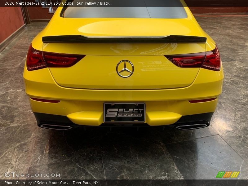 Sun Yellow / Black 2020 Mercedes-Benz CLA 250 Coupe