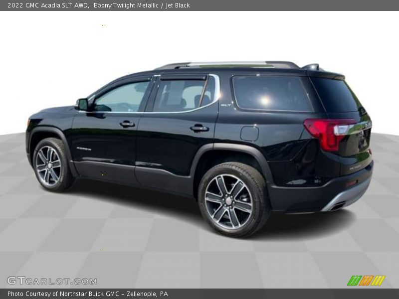 Ebony Twilight Metallic / Jet Black 2022 GMC Acadia SLT AWD