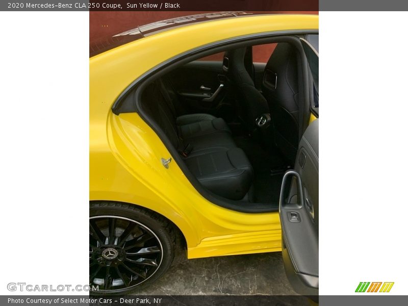 Sun Yellow / Black 2020 Mercedes-Benz CLA 250 Coupe