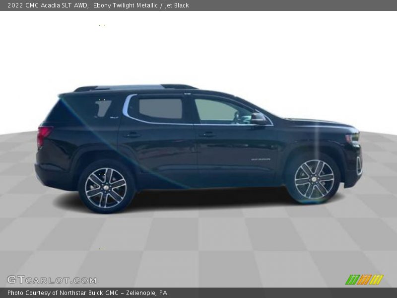 Ebony Twilight Metallic / Jet Black 2022 GMC Acadia SLT AWD