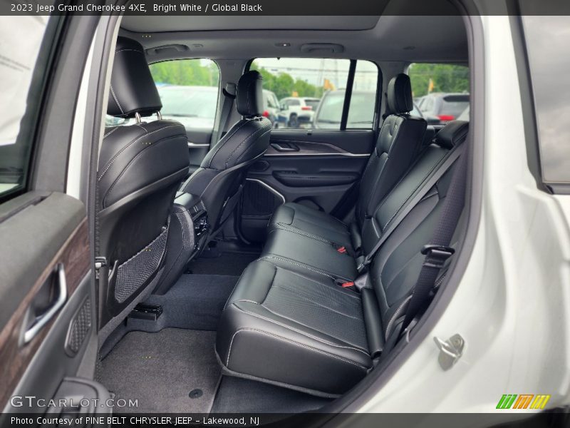 Rear Seat of 2023 Grand Cherokee 4XE