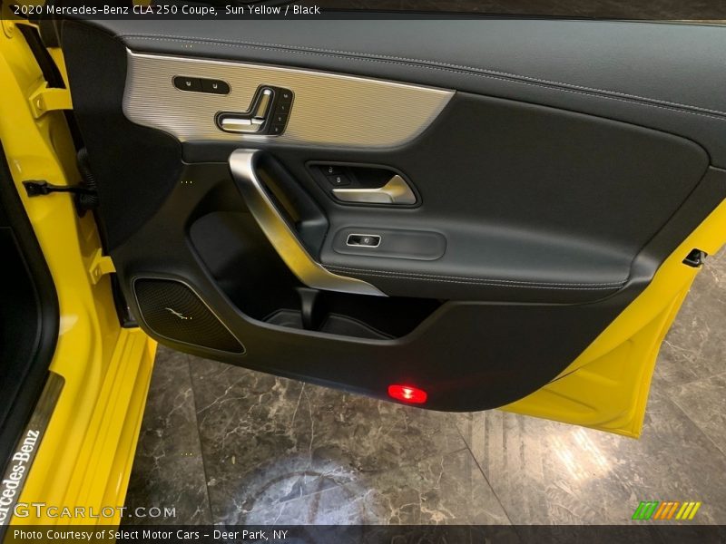 Sun Yellow / Black 2020 Mercedes-Benz CLA 250 Coupe