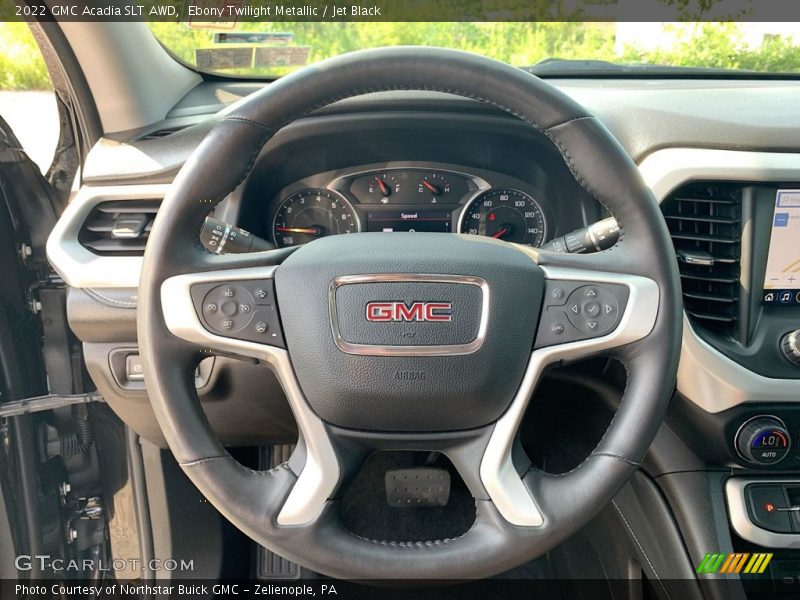 Ebony Twilight Metallic / Jet Black 2022 GMC Acadia SLT AWD