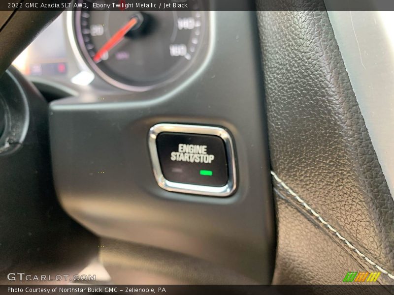 Ebony Twilight Metallic / Jet Black 2022 GMC Acadia SLT AWD