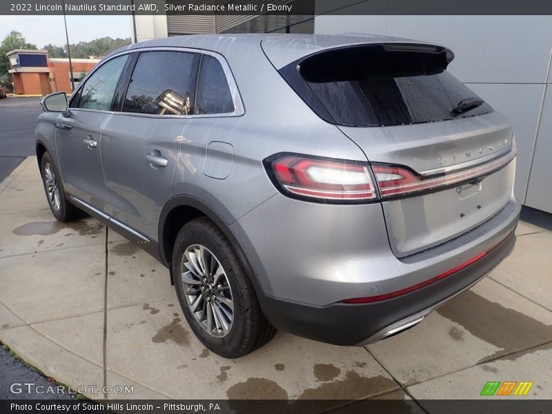 Silver Radiance Metallic / Ebony 2022 Lincoln Nautilus Standard AWD