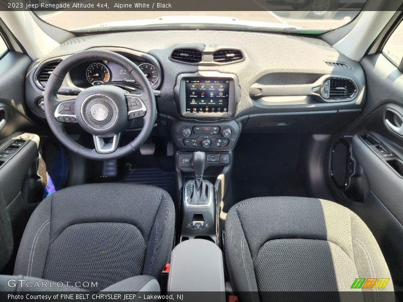 Alpine White / Black 2023 Jeep Renegade Altitude 4x4