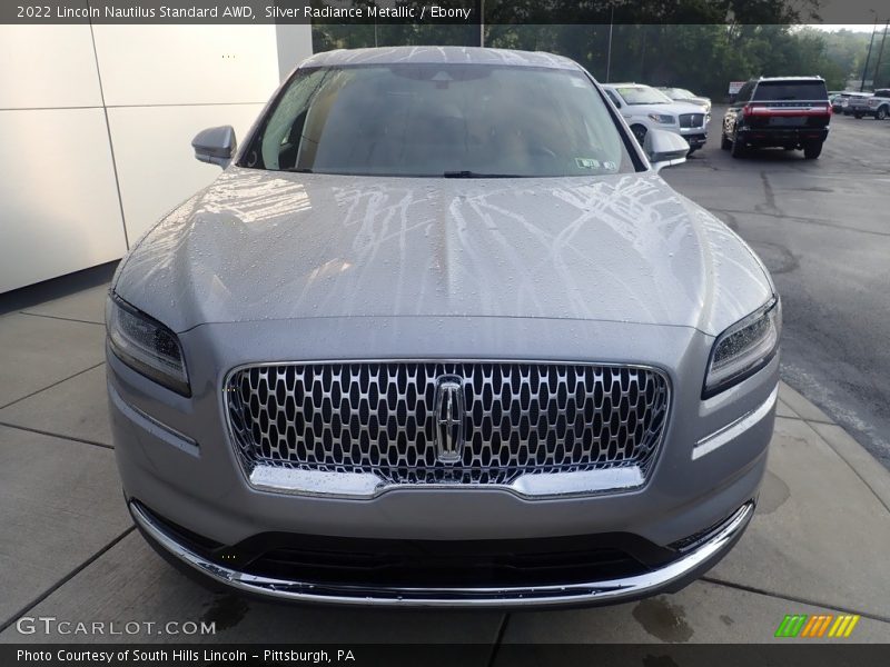 Silver Radiance Metallic / Ebony 2022 Lincoln Nautilus Standard AWD