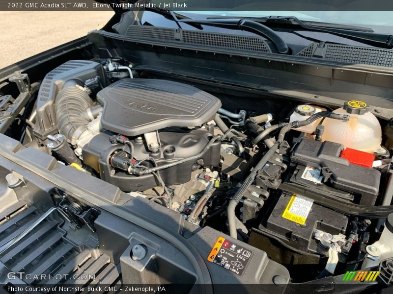 Ebony Twilight Metallic / Jet Black 2022 GMC Acadia SLT AWD