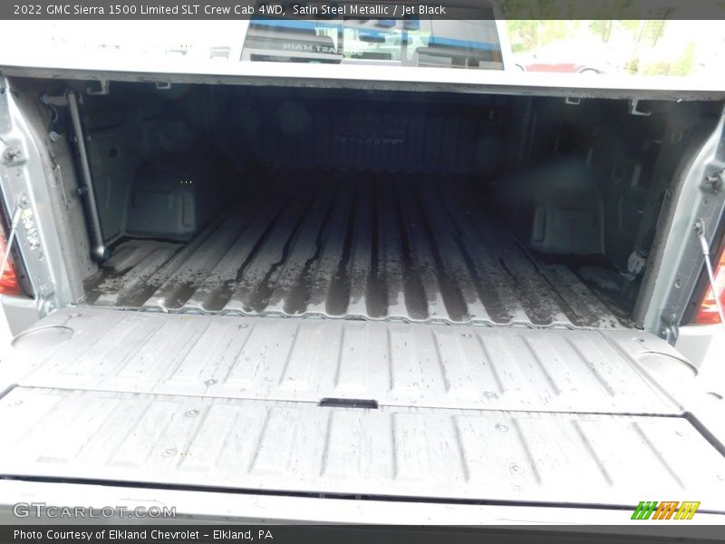 Satin Steel Metallic / Jet Black 2022 GMC Sierra 1500 Limited SLT Crew Cab 4WD