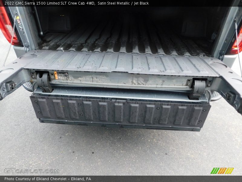 Satin Steel Metallic / Jet Black 2022 GMC Sierra 1500 Limited SLT Crew Cab 4WD