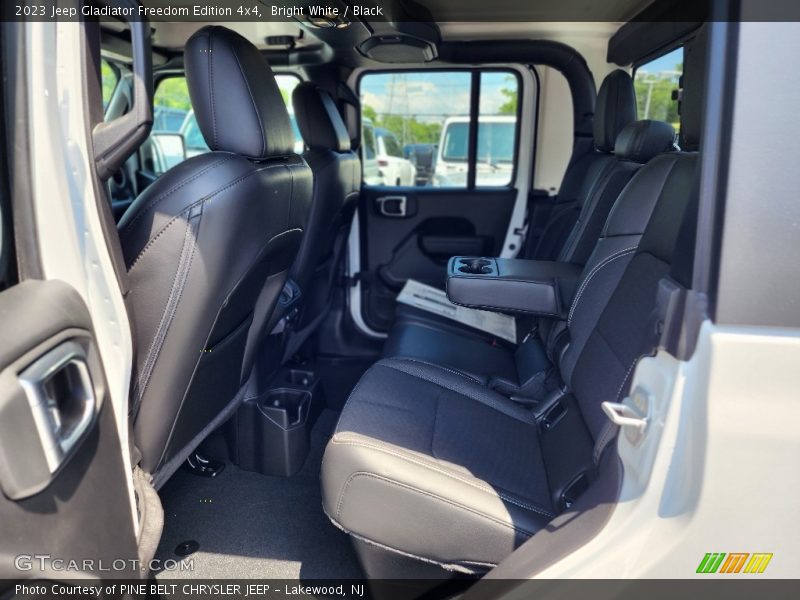 Rear Seat of 2023 Gladiator Freedom Edition 4x4