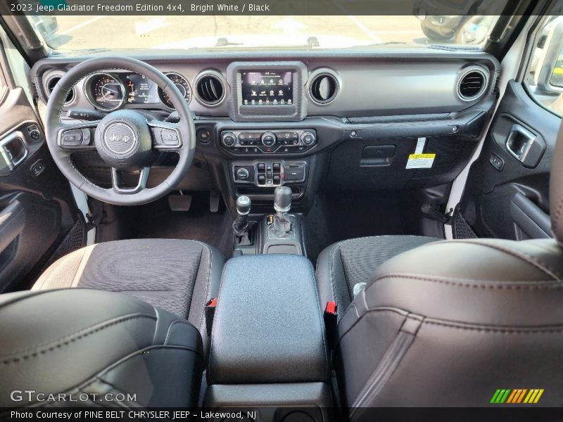 Dashboard of 2023 Gladiator Freedom Edition 4x4