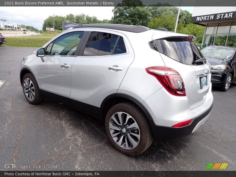 Quicksilver Metallic / Ebony 2022 Buick Encore Preferred AWD