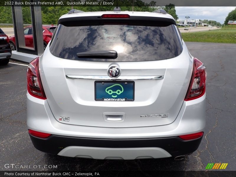 Quicksilver Metallic / Ebony 2022 Buick Encore Preferred AWD