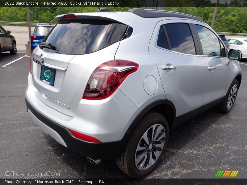 Quicksilver Metallic / Ebony 2022 Buick Encore Preferred AWD