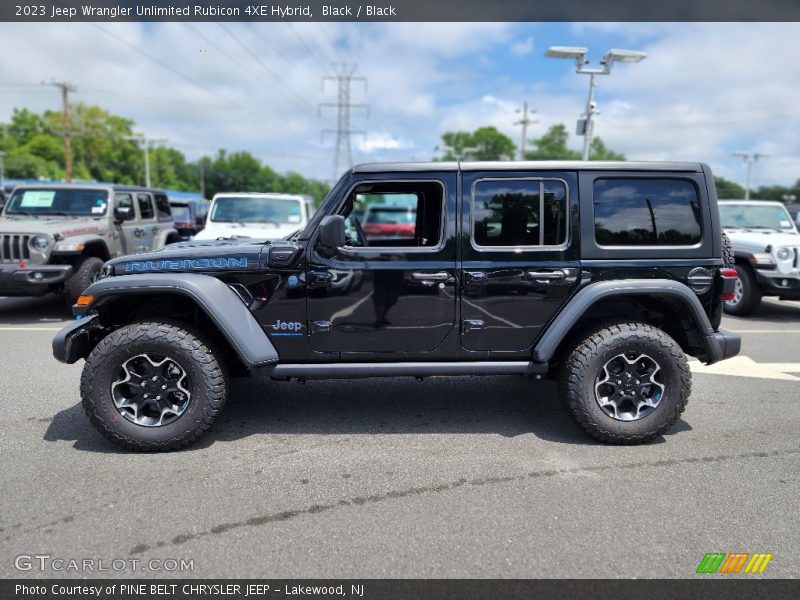  2023 Wrangler Unlimited Rubicon 4XE Hybrid Black